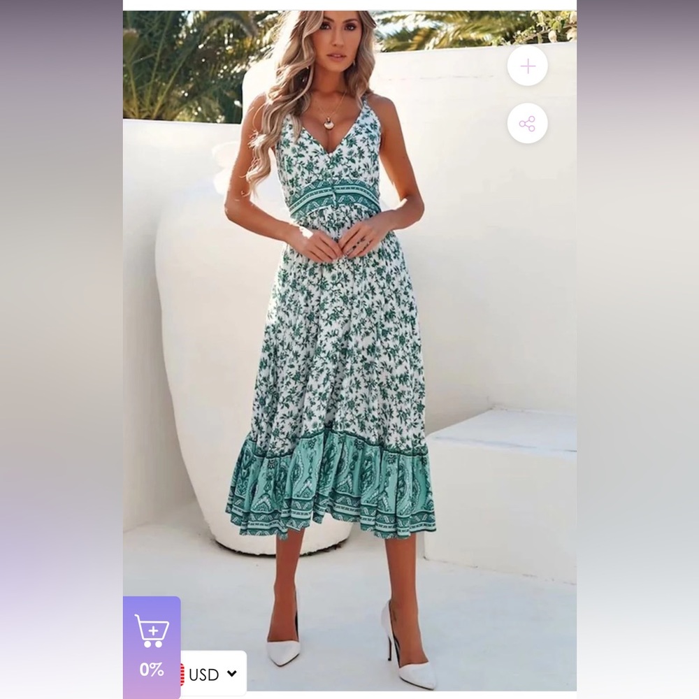 Hello Molly Midi Dress XS